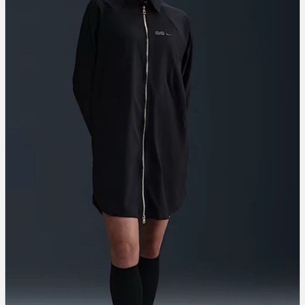NWT Naomi Osaka Nike Black Zip-Up Oversized Dress